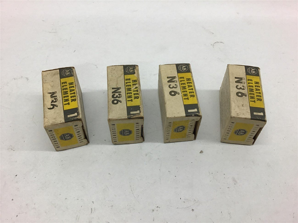 Alen-Bradley N36 Thermal Overload Relay Lot of 4