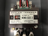 Cutler-Hammer A10DGO Nema Size 2 460 Volts @ 25 HP 240 Volt Coil