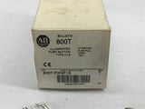 Allen Bradley 800T FXNP16 Illuminated Push Button Type 4,13 120V 3 Position