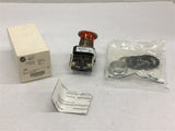 Allen Bradley 800T-FXR10A Illuminated PUSHBUTTON 120V Type 4,13 2 Pos Amber