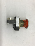 Allen Bradley 800T-FXR10A Illuminated PUSHBUTTON 120V Type 4,13 2 Pos Amber