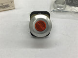 Allen Bradley 800T-FXR10A Illuminated PUSHBUTTON 120V Type 4,13 2 Pos Amber