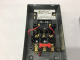 Square D 8536SAG12V02S AC magnetic Starter Size 00 480 V 2 HP 120 V Coil