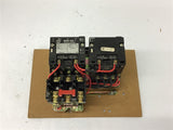 Square D 6736 SC O6 size 1 Reversing Starter 120 Volt coil 460 Volts @ 10 HP