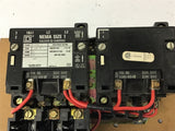 Square D 6736 SC O6 size 1 Reversing Starter 120 Volt coil 460 Volts @ 10 HP