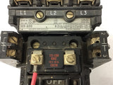 Allen-Bradley 509-A0D Size 0 Starter 460V @ 5 HP 115-120 Volt Coil