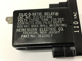 Heinemann Silic-o-Netic Relay CJ1-577-XXA 110 Vac 120 Sec