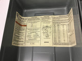 Square D 8536SBG2 Size 0 460 V @ 5 Hp 240 volt Coil