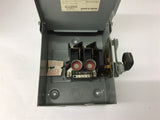 Square D211NRB Safety Switch 30 Amp 120/240 Volts 3R