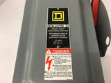 Square D H363 Safety Switch 100 Amp 600 Volts