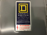 Square D D222N Safety Switch 60 Amp 240 vac