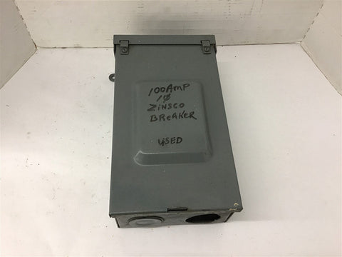 RS2-125 Raintite 125 Amp Breaker Box 120/240 VAC Single Phase