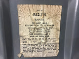 RS2-125 Raintite 125 Amp Breaker Box 120/240 VAC Single Phase