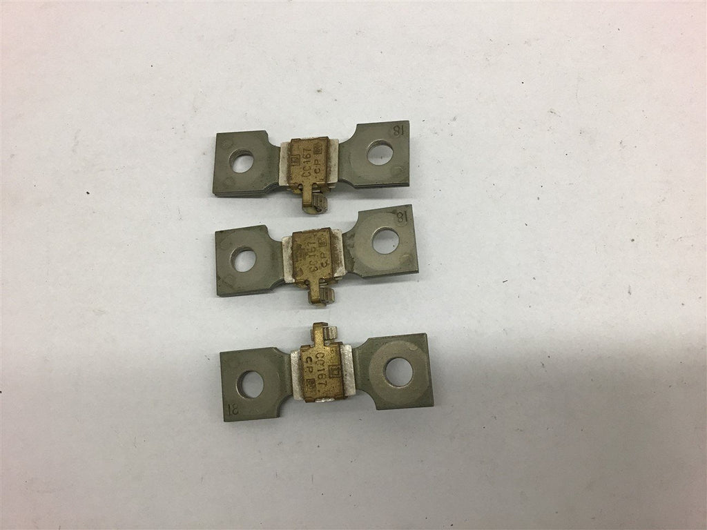 Square D Heating Element CC167 Lot of 3