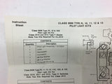 Square D 9999 PL10 Pilot Light Kit