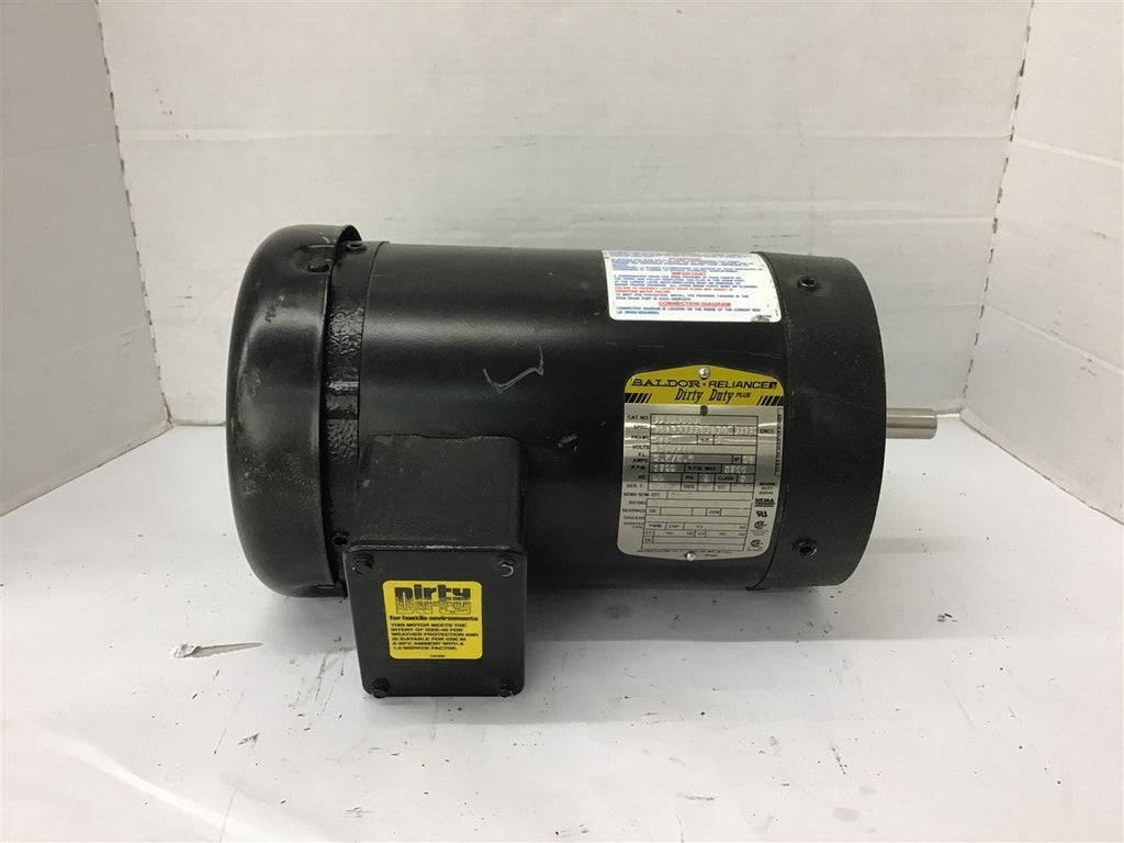 Baldor VEDH3558 2 HP 230/460 Volts Ac Motor 1755 Rpm 4P 56C Frame