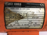 Georgii Kobold KOD 446-A/XF/S59 0.18 KW Gear Motor 66:1 Ratio