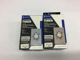 Intermatic FF60MC Auto Shut Off 60 Minute Timer Lot of 2