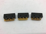 DT-2R-A7 Micro Switch Lot of 3