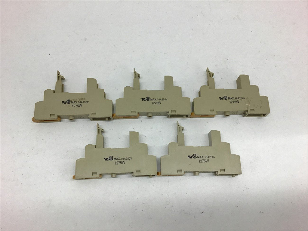Omron P2RF-05-E Relay Socket Lot of 5