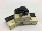 Allen Bradley Heater Element W39 Thermal Overload Lot of 3