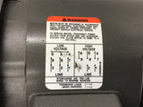 Baldor M3554 1.5 HP AC Motor 208-230/460 volts 1800 Rpm 4P 56 Frame