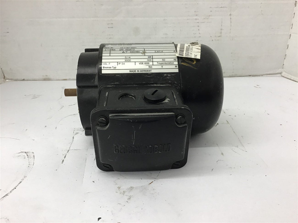 Georgii Kobold KOD 425 SY/S59 0.14 KW AC Motor 220/380 Volts 3000 Rpm 50HZ