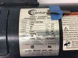 Century C42D17NC38A 1/2 HP DC Motor 1750 RPM 90 Volts 56C Frame TENV Enclosure