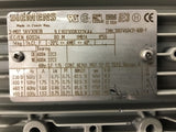 Siemens 1AV3083B 0.75 KW Metric Motor 1450 RPM 230/400V 80M Frame