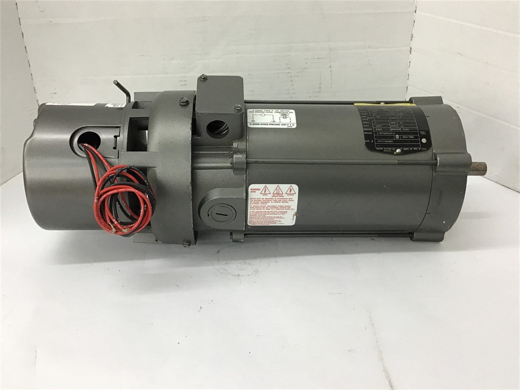 Baldor 34-6839-3865G1 0.75 KW DC Motor 1750 RPM 180V 56Y Frame TEFC Enclosure