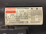 Dayton 3N236F 1.5 HP AC Motor 3450 RPM 208-220/440V 56J Frame 3 Phase