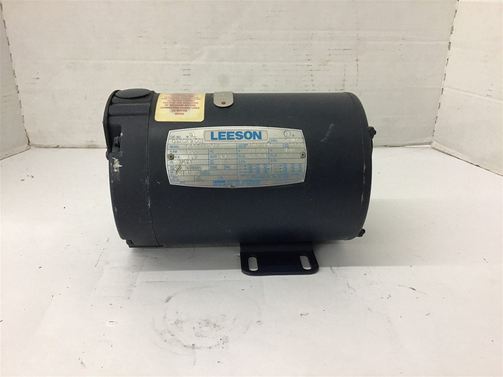 Leeson C42T17NZ1C 1.5 HP AC Motor 1500 RPM 208-230V N42Y Frame 3 Phase