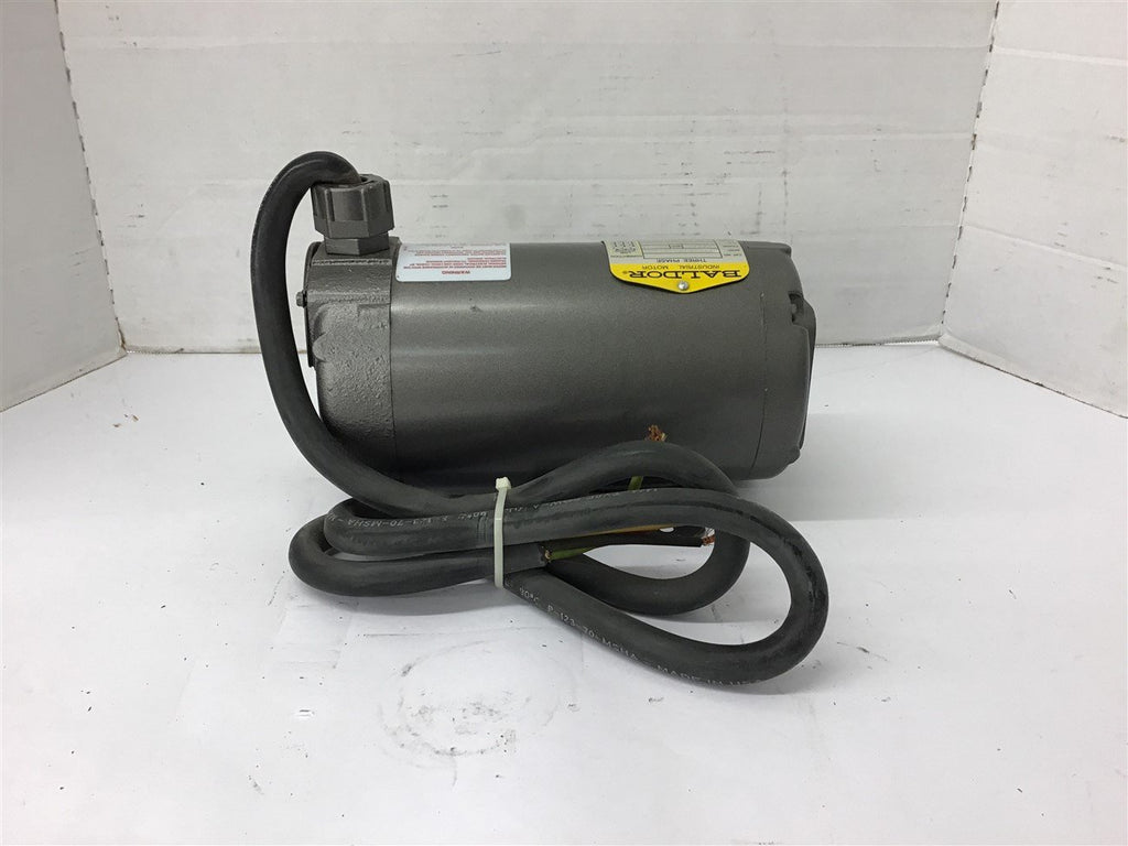 Baldor 33-1738-1271 1 HP AC Motor 2850-3450 RPM 208-230/460V 42YZ Frame