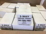 Hungary 3-Way Inside Frost 50/100/150 Watts 130V Lot of 40
