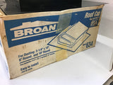 Broan 634 Roof Cap 3-1/4'' X 10'' 8'' Round and 10'' Round
