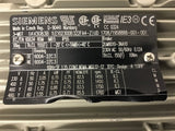 Siemens 1AV3083B 0.75 KW Metric Motor 1450 RPM 230V 80M Frame TEFC Enclosure