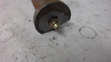 FLANGED PIN WITH GREASE ZERK, 6-3/4" LONG X 1" OD, FLANGE 1-1/2" OD