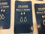 Tie Down 4KH27 High Performance Products Sleeve n' Thimble 1/16" Lot of 12