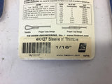 Tie Down 4KH27 High Performance Products Sleeve n' Thimble 1/16" Lot of 12
