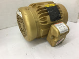 Baldor VEM3581 1 HP AC Motor 1760 RPM 4 Poles 230/460 VAC 56C Frame 3 Phase
