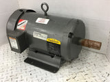 Baldor M3709T 7-1/2 HP AC Motor 3450 RPM 208-230/460VAC 213T Frame 3 Phase