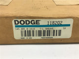 Dodge 118202 1A5.4B5.8-1610 Taper-Lock Pulley single Groove uses 1610 Bushing