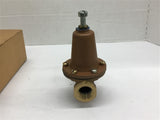 Watts EDP# 0069710 Water Pressure Reducing Valve 25-75 PSI