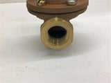 Watts EDP# 0069710 Water Pressure Reducing Valve 25-75 PSI