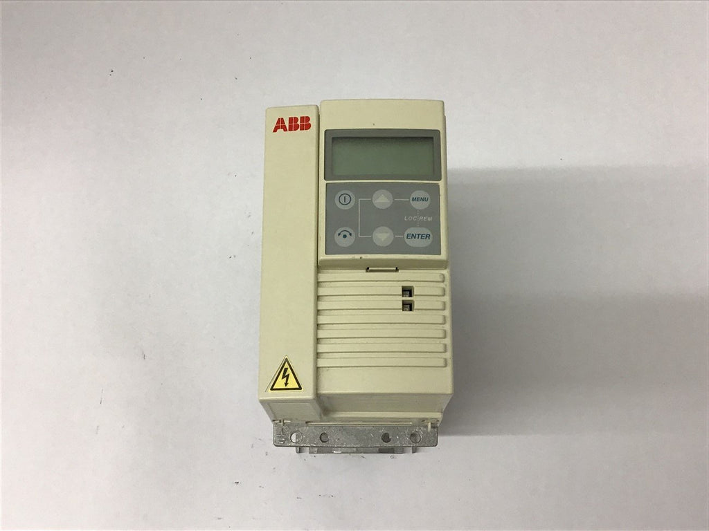 ABB ACS 143-1K6-1-U Drive 240 volts 4.3 Amp output