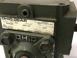 Ohio Gear B133 .27 Hp Left angle Gear Reducer 30:1 Ratio