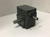 Sterling 2175BR020002 20:1 Ratio Left Angle Gear Reducer 0.814 Hp 1750 Rpm