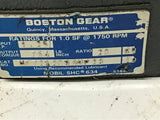 Boston HF72120B5HP23 20:1 Ratio Hollow Shaft Gear Reducer 1.25 Hp