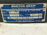 Boston HF72120B5HP23 20:1 Ratio Hollow Shaft Gear Reducer 1.25 Hp