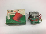 Asco 8215G20 RedHat Solenoid Valve 50 Psi 1/2" Pipe 10.1 Watts 120 Volt Coil